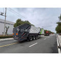 Camion de déchets comprimés de 35cbm semi-trareler